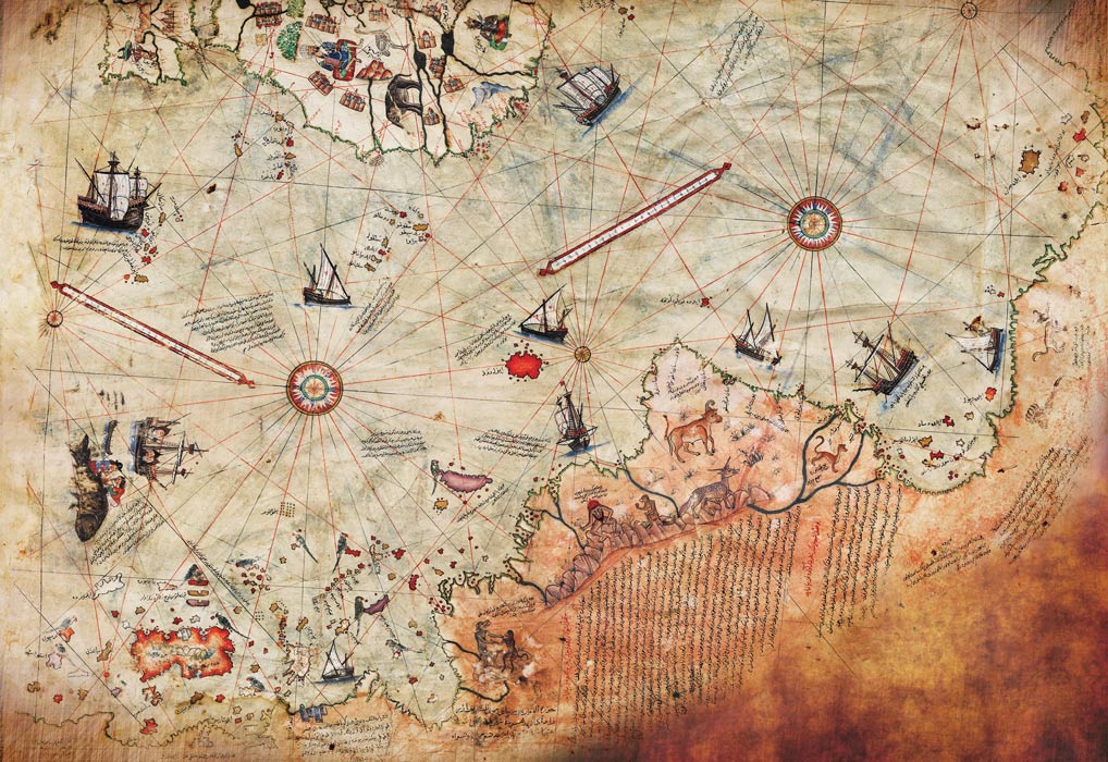 Piri Reis map