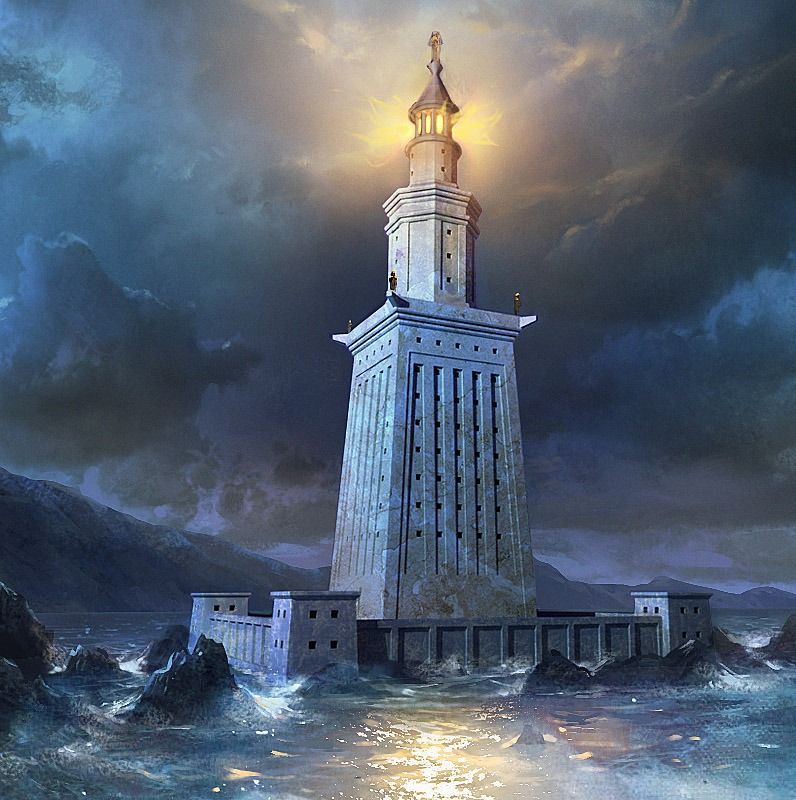 Lighthouse of Alexandria 亚历山大灯塔